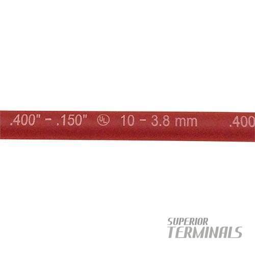 HST - Flex Dual-Wall -  9.52mm ID (3/8"), Red, 305mm L (12")
