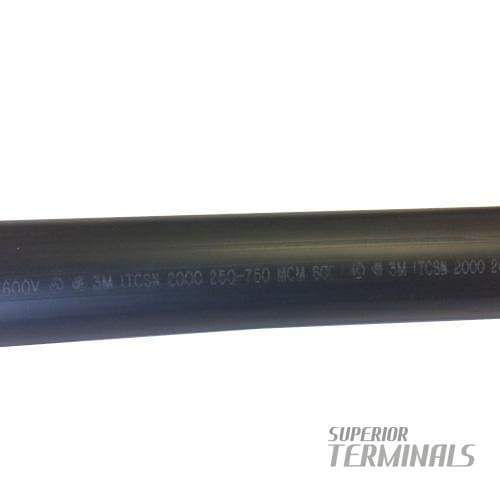 HST - Heavy-Wall w/Adh, 50.8mm (2.00") ID, Black, 304mm (12") L, ,