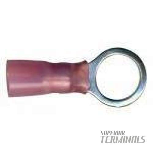 Krimpa-Seal Ring Pink, 8 AWG Ring M8 Stud (5/16") (Pink)