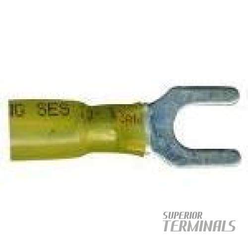 Krimpa-Seal Spade - 4-6mm2 (12-10 AWG) Spade M5 Stud (#10)