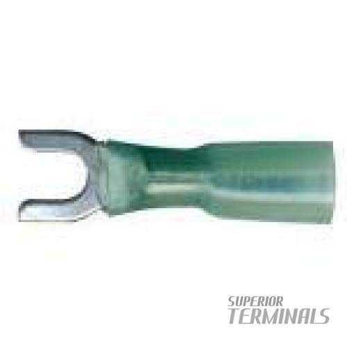 Krimpa-Seal Flange Spade - 1.5-2.5mm2 (16-14 AWG) Flange Spade M4 Stud (#8)