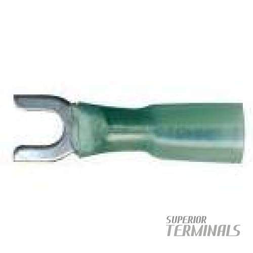 Krimpa-Seal, 1.5-2.5mm2 (16-14 AWG) Spring Spade 1/4"Stud