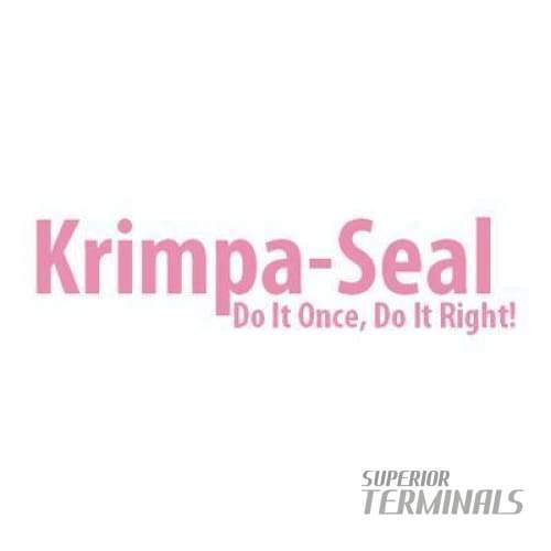 Krimpa-Seal Fully Ins Cplr -500, 4-6mm2 (12-10 AWG) Female For 6.35mm (.25") Tab
