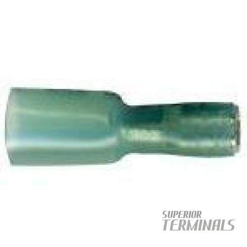 Krimpa-Seal Fully Insulated Coupler 500, 1.5-2.5mm (16-14 AWG) Female For 2.79mm (.110") Tab Blue