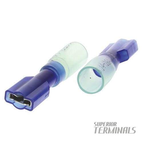 Krimpa-Seal Fully Insulated Coupler 500, 1.5-2.5mm (16-14 AWG) Female For 6.35mm (.25") Tab 3M