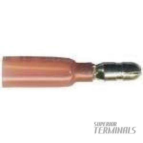 Krimpa-Seal Heat Shrink Bullet Connector - 0.5-0.75mm (20-18 AWG) Bullet 4.57mm (0.18") Dia.