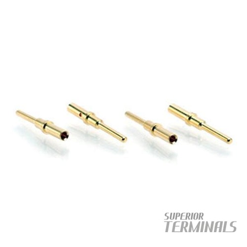 PIN CONTACT SOLID,SIZE #20,20-22AWG, GOLD