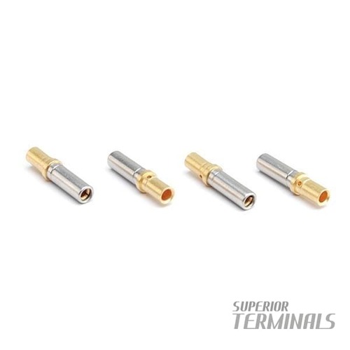 SKT CONTACT SOLID,SIZE #16,16-20AWG, GOLD
