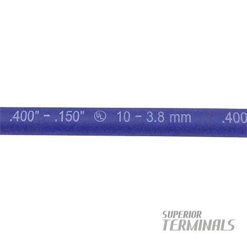 HST - Flex Dual-Wall -  9.52mm ID (3/8"), Blue, 150mm L (6")
