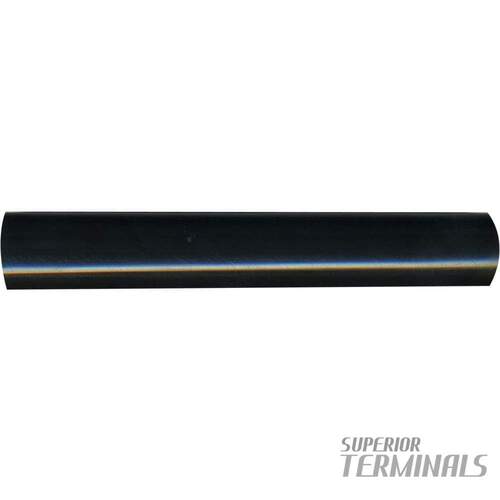 Flexible Dual-Wall Heat Shrink Tubing, 19.05mm ID (3/4"), Black, 305mm L (12")