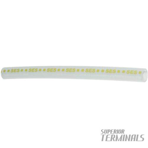 Clear / Yellow High Flow Adhesive Heat Shrink Tubing -  11.43mm ID (0.45"), 305mm L (12")