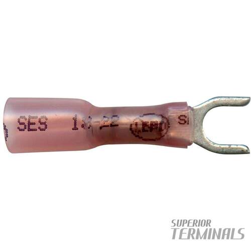 LEAD-FREE MultiLink LONG Spade - 0.34-0.75mm2 (22-18 AWG) M5 Stud (#10)