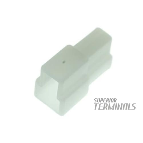 Male 2 Pin QK Type Connector Plug Housing