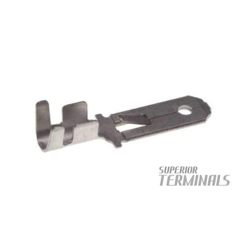 Male Terminal to suit QK Receptacles 6.3mm 0.5 - 2.0mm